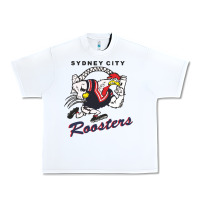 White roosters-sydney city Classic Urban Heavy Tee - ArtMosaic