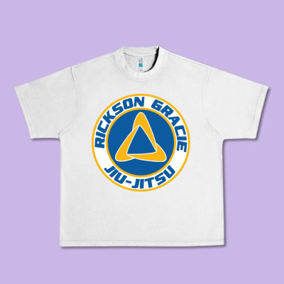 Rickson Gracie Jiu Jitsu Urban Heavy Tee Designed By Artmosaic