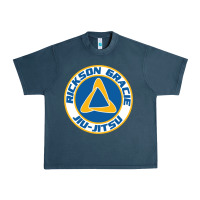 Midnight Navy rickson gracie jiu jitsu Urban Heavy Tee - ArtMosaic