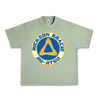 Oil Green rickson gracie jiu jitsu Urban Heavy Tee - ArtMosaic