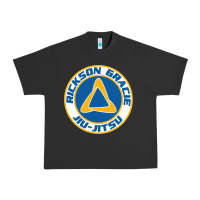 Pigment Black rickson gracie jiu jitsu Urban Heavy Tee - ArtMosaic
