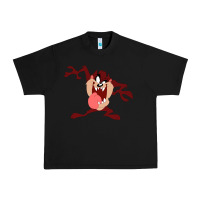 Black tasmanian devil cartoon character Urban Heavy Tee - ArtMosaic