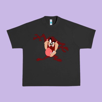 Tasmanian Devil Cartoon Character Urban Heavy Tee Designed By Artmosaic