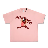 Salmon tasmanian devil cartoon character Urban Heavy Tee - ArtMosaic