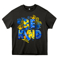 Asphalt down syndrome be kind Heavy Core Tee - Artiststas