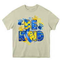 Mossy down syndrome be kind Heavy Core Tee - Artiststas