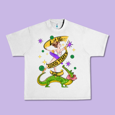 Let The Good Times Roll (2) Urban Heavy Tee Designed By Cowgirlartshop