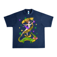 Navy let the good times roll (2) Urban Heavy Tee - CowGirlArtShop