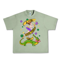 Oil Green let the good times roll (2) Urban Heavy Tee - CowGirlArtShop