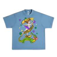 Pebble Blue let the good times roll (2) Urban Heavy Tee - CowGirlArtShop
