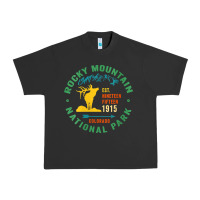 Womens Rocky Mountain National Park Hiking Travel Souvenir Novelty V N Urban Heavy Tee | Teevron