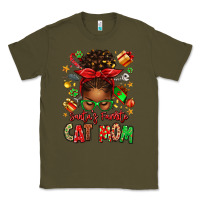 Army Green santas favorite cat mom Classic Tee - texasbilliewilder