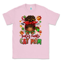 Bubblegum Pink santas favorite cat mom Classic Tee - texasbilliewilder
