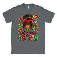 Charcoal Heather santas favorite cat mom Classic Tee - texasbilliewilder