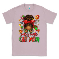 Lilac santas favorite cat mom Classic Tee - texasbilliewilder