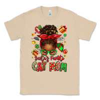 Mushroom santas favorite cat mom Classic Tee - texasbilliewilder