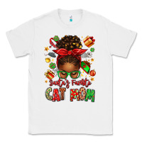 White santas favorite cat mom Classic Tee - texasbilliewilder