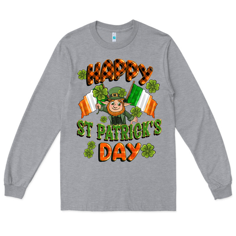 Happy St Patricks Day Long Sleeve Tee by CowGirlArtShop | Teevron