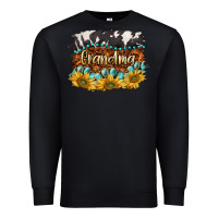 Black western grandma Premium Sweatshirt - BarkalooDesign