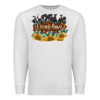 Oatmeal Heather western grandma Premium Sweatshirt - BarkalooDesign