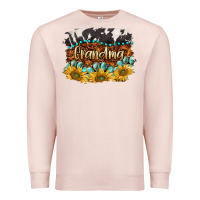 Pale Pink western grandma Premium Sweatshirt - BarkalooDesign