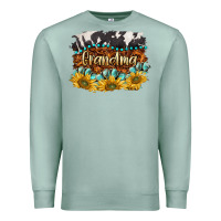 Seafoam western grandma Premium Sweatshirt - BarkalooDesign