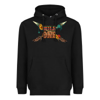 Black wild one with gemstone and sunflower Heavyweight Hoodie - Artiststas