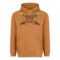 Meerkat wild one with gemstone and sunflower Heavyweight Hoodie - Artiststas