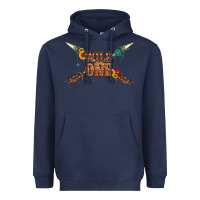 Navy wild one with gemstone and sunflower Heavyweight Hoodie - Artiststas