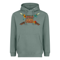 Sage wild one with gemstone and sunflower Heavyweight Hoodie - Artiststas