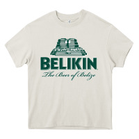 Cream Belikin Beer Heavy Core Tee - trangStudio