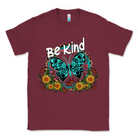 Burgundy be kind Classic Tee - SublimationCraftShop