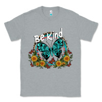 Heather Grey be kind Classic Tee - SublimationCraftShop