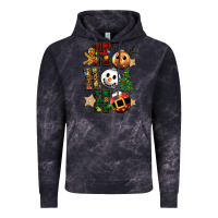 Cloud Black ho ho ho christmas Vintage Hoodie - CowGirlArtShop