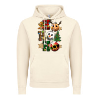 Vintage Artic ho ho ho christmas Vintage Hoodie - CowGirlArtShop