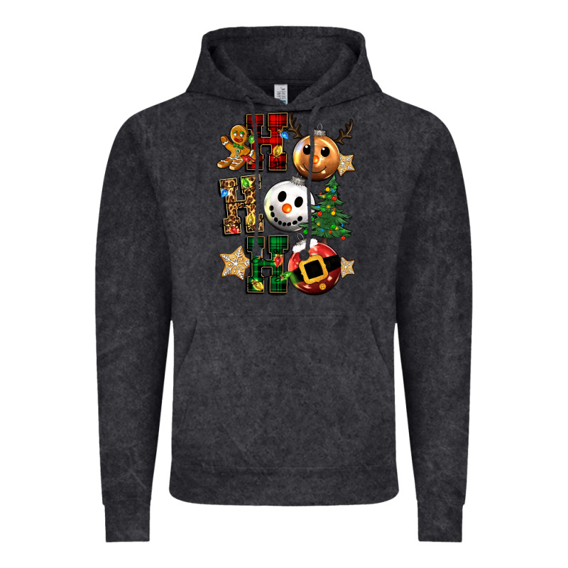 Ho Ho Ho Christmas Vintage Hoodie by CowGirlArtShop | Teevron
