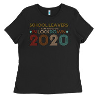 Black school leavers the one where i was in lockdown 2020 Ladies Tee - Bettercallsaul