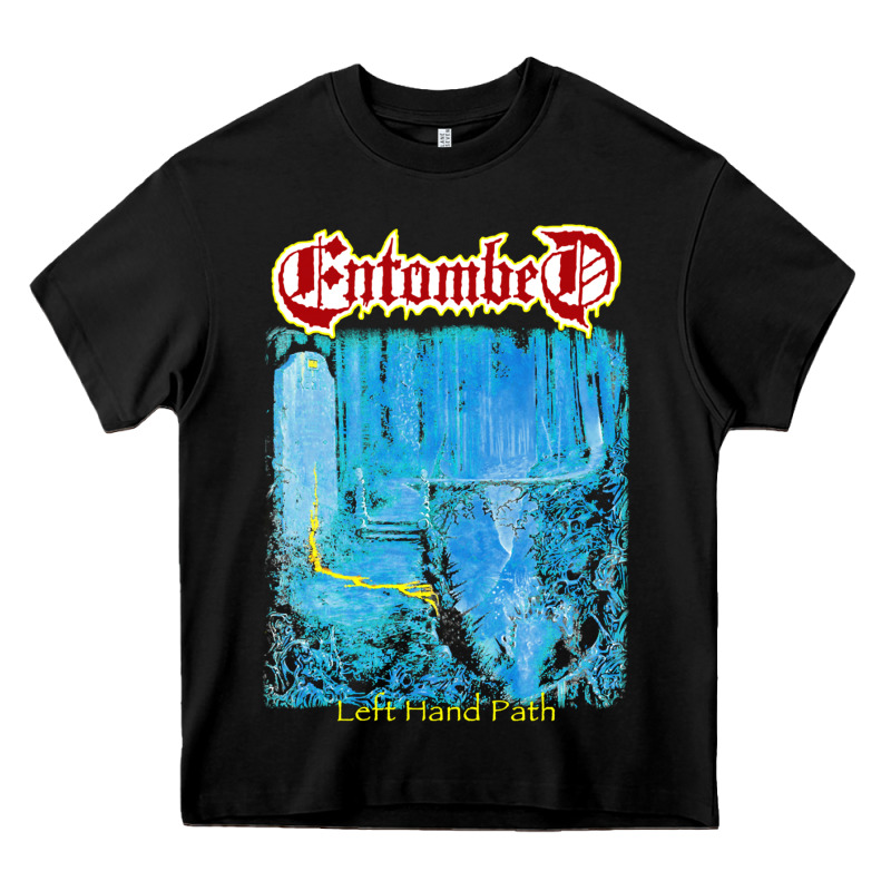 Lover Gift Entombed Left Hand Path Any Size Up To New Dtg Heavy Core Tee by trangStudio | Teevron