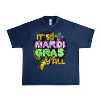 Navy its mardi gras yall Urban Heavy Tee - CowGirlArtShop