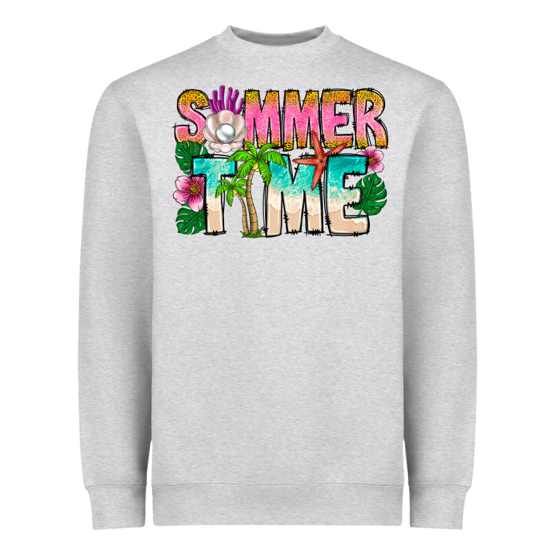 Summer Time Heavyweight Sweatshirt by CowhideDigitalArt | Teevron