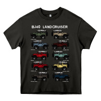 Asphalt BJ4 FJ40 Landcruiser all colors T-Shirt Birthday Gift Heavy Core Tee - trangStudio