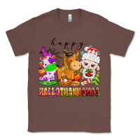 Chestnut happy hallothanksmas farm animals Classic Tee - texasbilliewilder