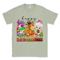 Matcha happy hallothanksmas farm animals Classic Tee - texasbilliewilder
