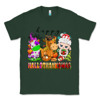 Sports Green happy hallothanksmas farm animals Classic Tee - texasbilliewilder