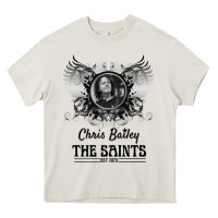 Cream Chris Bailey Heavy Core Tee - FloraArt