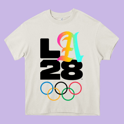 2028 Summer Olympics Heavy Core Tee Designed By Floraart