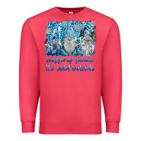 Cardinal snuggle up gnomies it's coll outside Premium Sweatshirt - BarkalooDesign