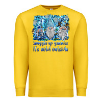 Lemon snuggle up gnomies it's coll outside Premium Sweatshirt - BarkalooDesign