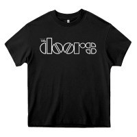Black THE 'DOORS Heavy Core Tee - FloraArt