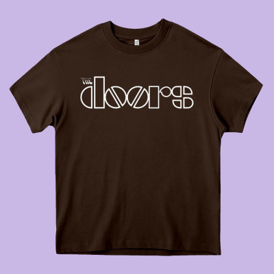 The 'doors Heavy Core Tee Designed By Floraart